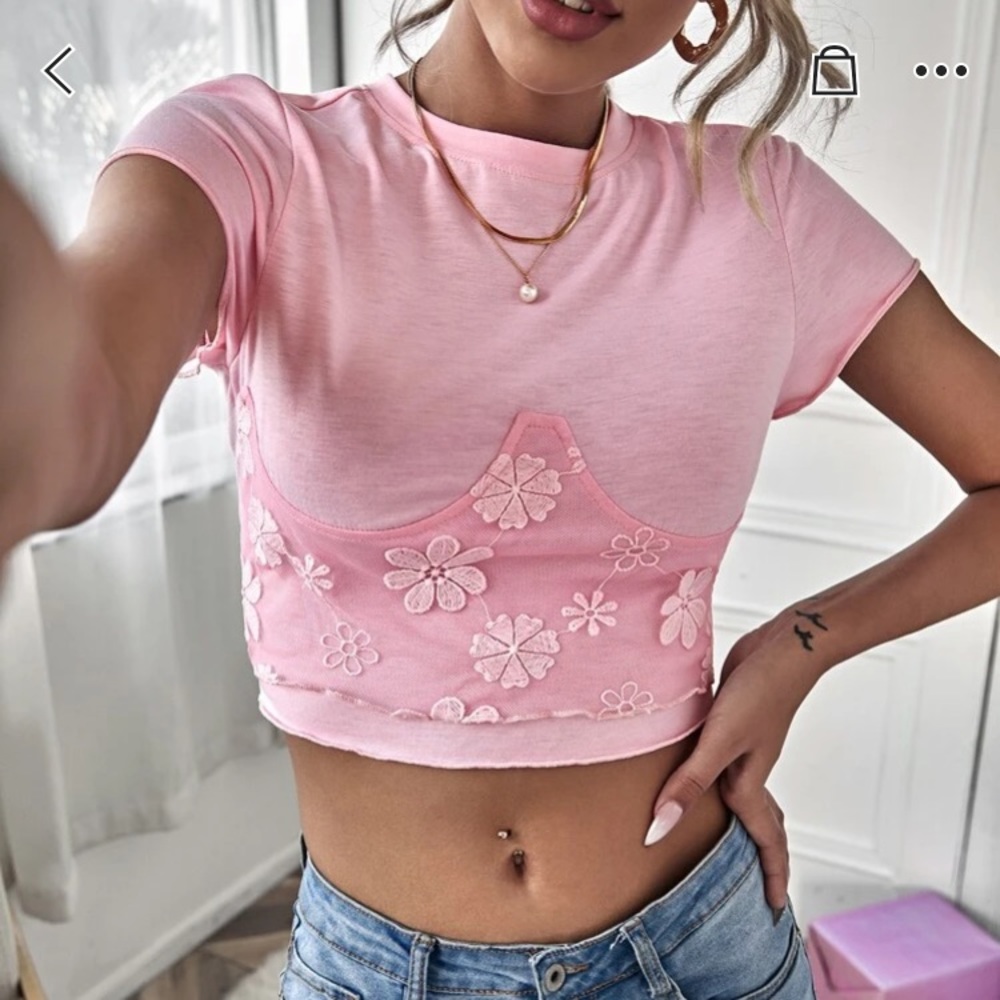 Shein crop top
